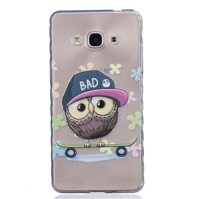 

Owl Pattern Soft Thin TPU Rubber Silicone Gel Case Cover for SAMSUNG GALAXY J3 Pro