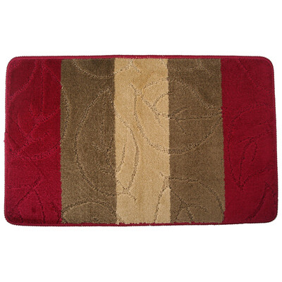 

Qing Wei non-slip mats mats 50 80cm leaves of the red language