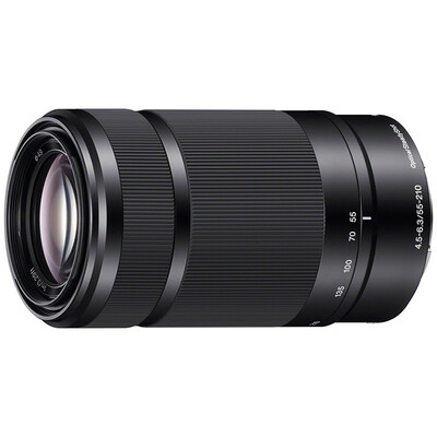 

Sony SONY E 55-210mm F 45-63 OSS APS-C frame telephoto zoom lens black SEL55210