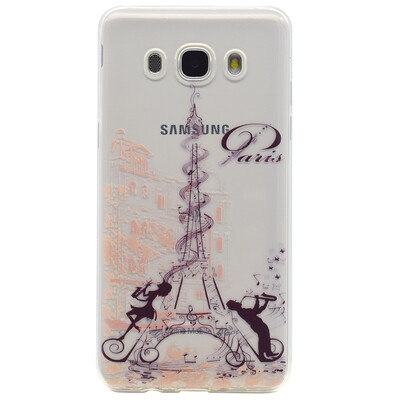 

Music tower Pattern Soft Thin TPU Rubber Silicone Gel Case Cover for Samsung Galaxy J5 2016J510