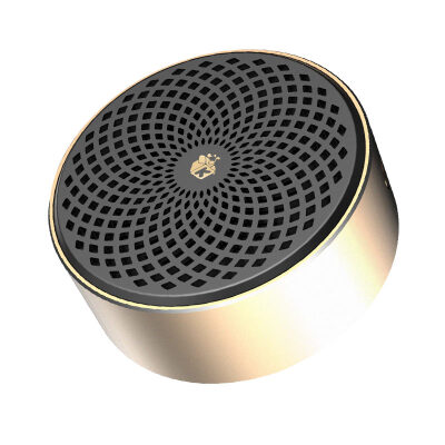 

Cool me (kuwo) S7 spray spray waterproof Bluetooth speaker small steel guns Bluetooth sound rose gold