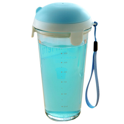 

【Jingdong Supermarket】 Sanguang clouds glasslock Korea imported high-quality glass cup cups PC-818R green / 450ml