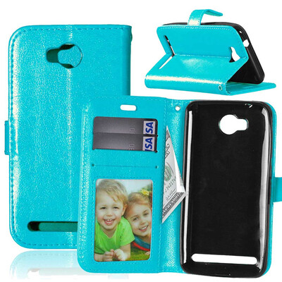 

BlueStyle Classic Flip Cover with Stand Function and Credit Card Slot for HUAWEI Y3 II