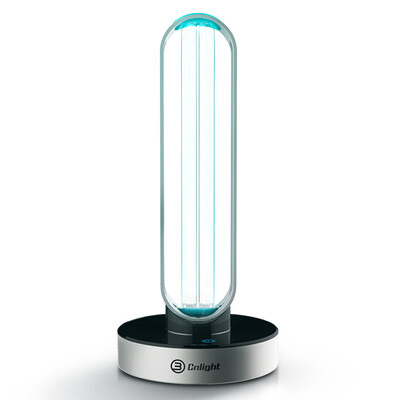 

Cnlight 60W UV disinfection table lamp intelligent human body sensor home Kindergarten germicidal lamp remote control timer ex