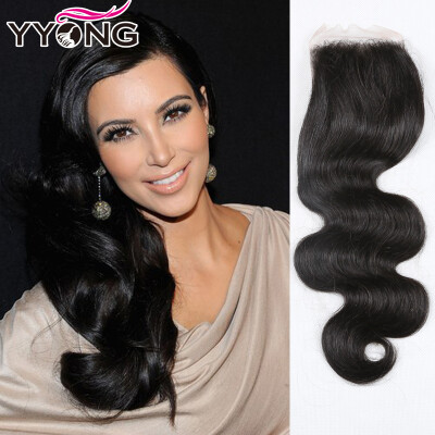 

Hot Selling YYONG Hair Products Malaysian Body Wave Closure 8A Lace Malaysian Lace Closure Human Hair Closure Free Shipping