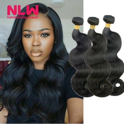 

Bouncy Top Quality N.L.W. Products Brazilian Virgin Hair body wave 3 Bundles 8A Unprocessed Free Shipping Full and Thick