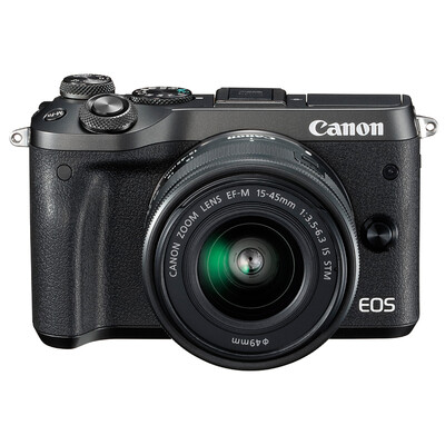

Canon EOS M6 15-45 Mini Interchangeable Mirror Digital Camera Black