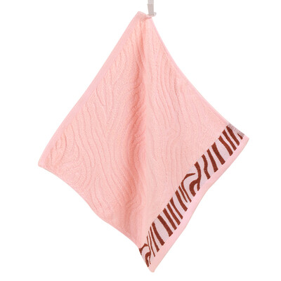 

Bamboo Brocade Towel Bath Towel Bamboo fiber towel towel wash small towel pink 55g Article 34 × 34cm