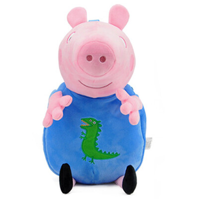 

Peppa Pig pink pig young children&39s cartoon backpack George backpack