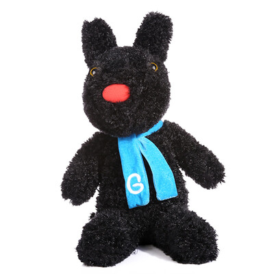 

Gaspard et Lisa Casper and Lisa Plush Toy Couple Doll Doll Doll Birthday Valentine's Day Gift Gaspard Black Sitting 50cm
