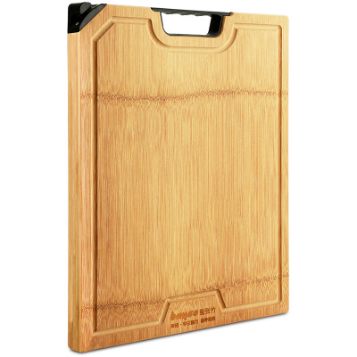 

BAYCO BAYCO entire bamboo chopping board whole bamboo pressed chopping board 45 * 32 * 2.2cm with sharpener BX4884