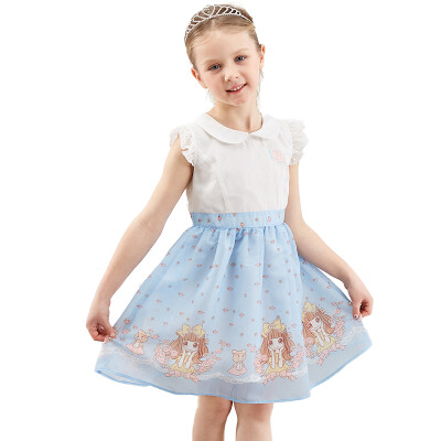 

Fliesa DEESHA Girls Dress Dress Korean Shirts Dress 911721423 Light Blue 160