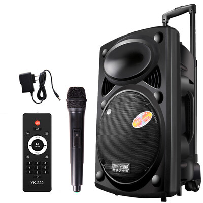 

TEMEISHENG A4-6 квадратный танец портативный Bluetooth динамик портативный аудиокарты мощный усилитель мощности