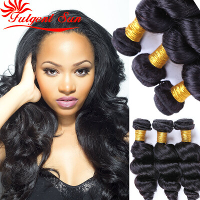 

unprocessed virgin indian hair loose wave indian human hair bundles 100 human hair sew in extensions 3 bundles free shipping