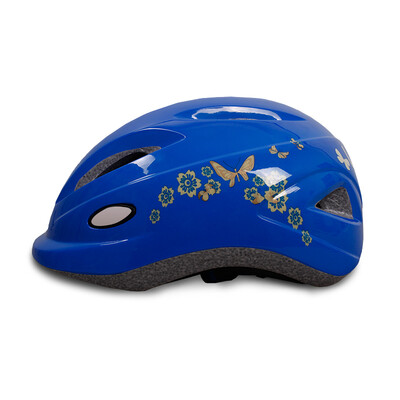 

Pudd special POVIT children mountain bike riding helmet light roller skating protective helmet outdoor riding equipment accessories blue