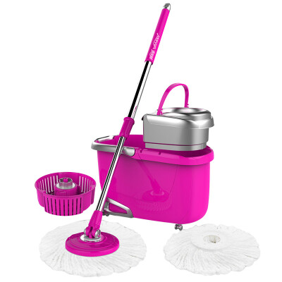 

Beautiful Ya Shang Ge cloud rotation throwing water mop (gift fine fiber mop x1) separate Shui bucket HC066885