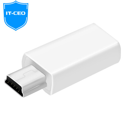 

IT-CEO V7MN Micro female MINI 5P зарядный адаптер MINI turn Micro материнская поддержка MP3 / MP4 / заряд сокровища / игровые консоли и т. Д.