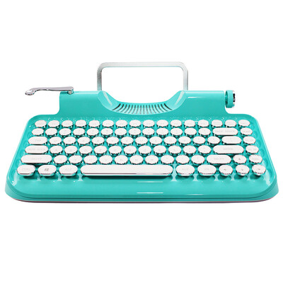 

Ангел-барокко (HELLBOY) MX520 Пишущая машинка Механическая клавиатура Tiffany Cherry Green Shaft