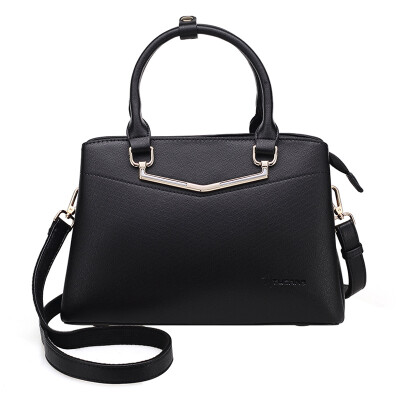 

Woodpecker (TUCANO) trend ladies handbag simple fashion commuter bag WBK0791A-89B0 black