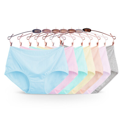 

Jingdong Supermarket Ms Hong Kong women&39s underwear women&39s small fresh fresh color sexy briefs 7 gift box L