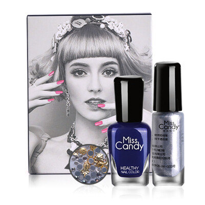 

MissCandy Healthy Strippable Nail Polish Nail Set Name Elite Shadow MCS288