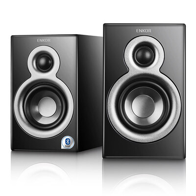 

Энке (ЭНКОР) MD10B активный Bluetooth стерео полочных акустических 2.0HIFI U диск NFC черный