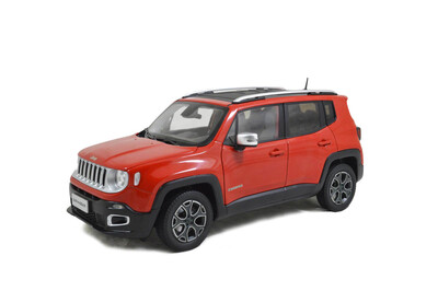 

Paudi 1:18 Scale Jeep Renegade 2016 Red Diecast Model Car die-cast car
