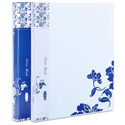 

Guangbo GuangBo 60 pages of books blue&white series white&blue color random A3026