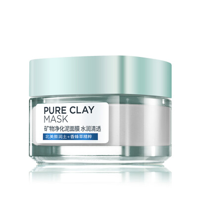 

Oreal (LOREAL) mineral purification mud mask moisturizing 100ml