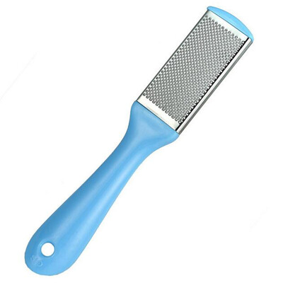 

Xinqin stainless steel mesh grinders rubbing foot board rubbing foot plate grinding stone to dead skin horny old tools knife cocoon feet rubbing feet pedicure blue