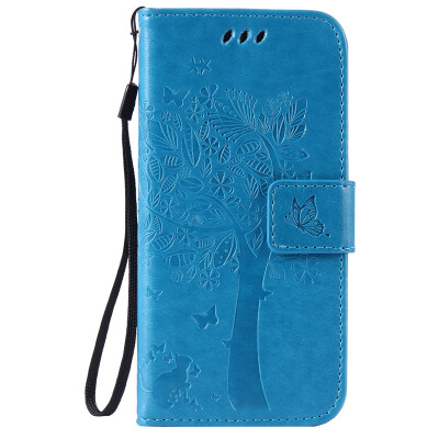 

Blue Tree Design PU Leather Flip Cover Wallet Card Holder Case for IPHONE 6