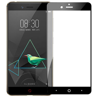 

Smorias Nubia z17mini закаленная пленка полноэкранное покрытие защитной пленки для мобильного телефона для пленки Nubia Z17mini - Ya black