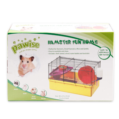 

pawise little pet play ball hamster rat rattan gold bear and so on with the training toy grass green