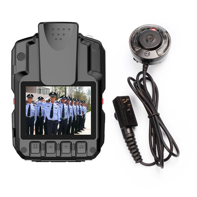 

Vosonic K8 audio&video professional duty police law with a recorder to replace the battery without interrupting the video HD night vision waterproof drop-proof portable portable recorder built-in 64G external camera
