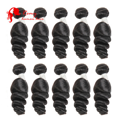 

CZ Hair Indian Loose Wave Hair Weave 10pcs Grade 7A Unprocessed Indian Virgin Human Hair Weft Natural Color