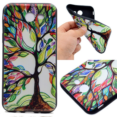 

Life tree Pattern Soft Thin TPU Rubber Silicone Gel Case Cover for Samsung Galaxy A5 2017A520