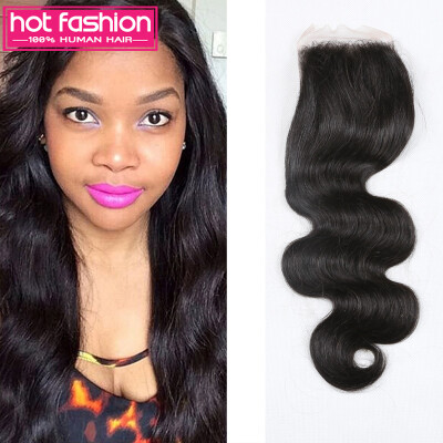 

Hot Fashion Hair Best Brazilian Body Wave Closure 8A Unprocessed Brazilian Closure Natural Wave Closure On Sale Free Shipping