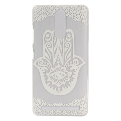 

Palm flower Pattern Soft Thin TPU Rubber Silicone Gel Case Cover for Lenovo K5 Note