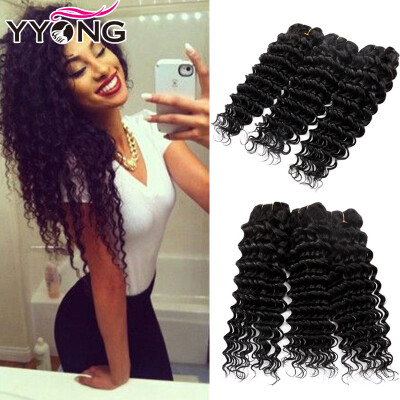 

YYONG Hair Products Cheap Brazilian Hair 3 Bundles 8A Grade Unprocessed Deep Wave Brazilian Hair 3 Bundles Human Hair Weave