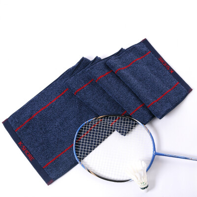 

Gold towel home textile cotton sports towel running sweat big towel single fitness towel blue 160g 120 25cm