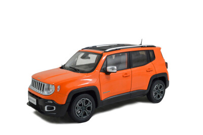 

Paudi 118 Scale Jeep Renegade 2016 Orange Diecast Model Car die-cast car