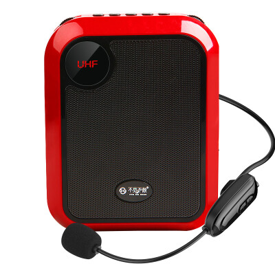 

See me here T200UHF wireless bee loudspeaker teacher dedicated tour guide outdoor high-power rose red