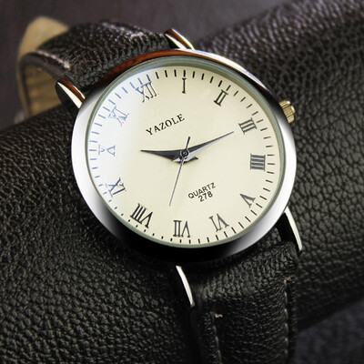 

Simple pointer type needle buckle round men and women fashion business couple watches YZL0529TH-2