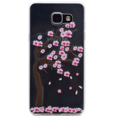 

Cherry tree Pattern Soft Thin TPU Rubber Silicone Gel Case Cover for SAMSUNG Galaxy A5 2016A510