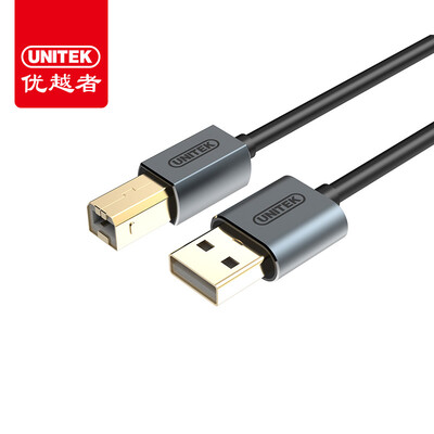

(UNITEK) USB-кабель для передачи данных usb2.0 2 метра Общественный порт передачи данных общего пользования B с принтером HP HP / Epson HP Y-C4001FGY