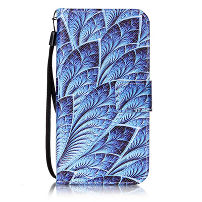

Blue Dazzle Дизайн PU кожа флип Обложка Кошелек для карты памяти чехол для Samsung Galaxy S7/G9300
