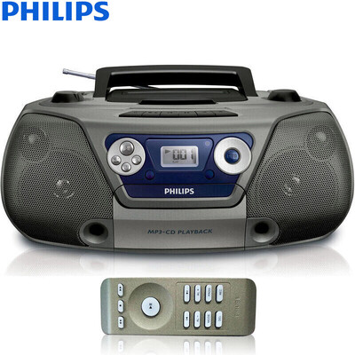 

Philips (PHILIPS) AZ1852 / 93 CD-проигрыватель лента кассетная лента машина для педалей машина для обучения USB-ретранслятор магнитофон портативный портативный аудио