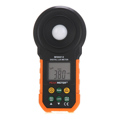 

Huayi PEAKMETER MS6612 illuminance meter illuminometer photometer photometer brightness meter