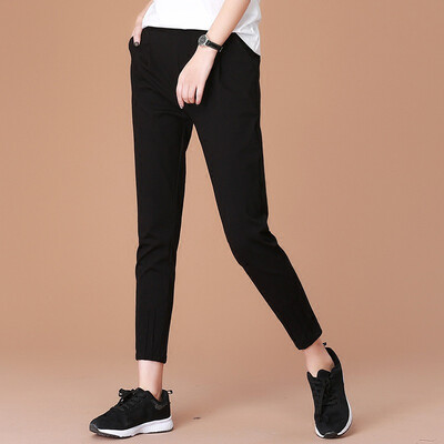 

City plus CITYPLUS liberal arts loose harem pants large size sports pants casual pants tide CWKX173361 black M
