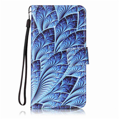 

Blue Dazzle Дизайн PU кожа флип Обложка Кошелек для карты памяти чехол для Sony Xperia XZ